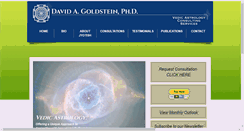 Desktop Screenshot of dgoldsteinphd.com